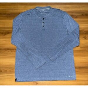 Mens Free Fly Bamboo Henley Long Sleeve Casual Shirt